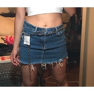 Waist chain silver belt